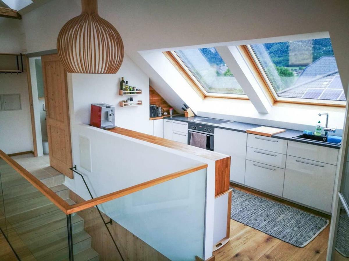 Ferienwohnung Abersee Dış mekan fotoğraf