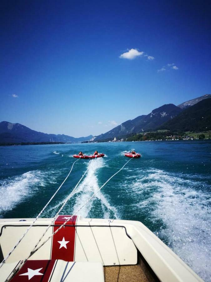 Ferienwohnung Abersee Dış mekan fotoğraf